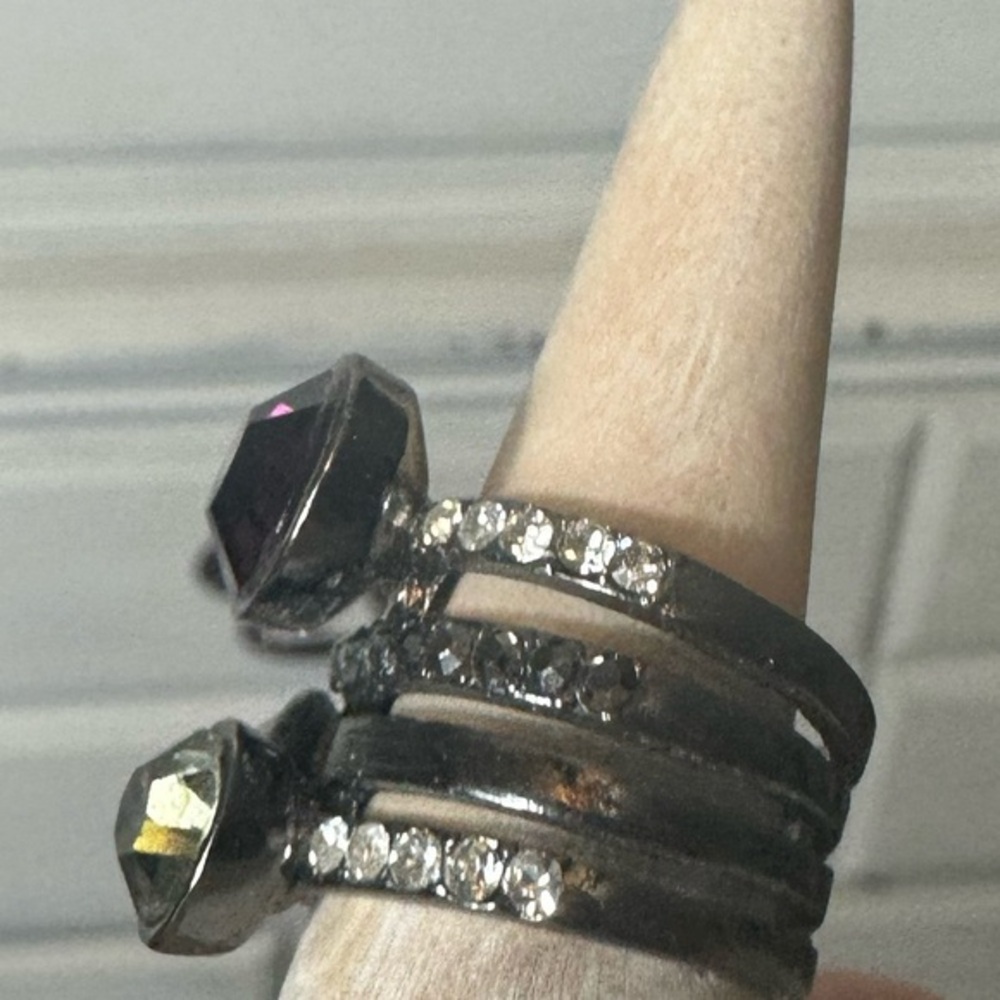 Multi-Stone Stacked Ring‎ - Picture 8 of 13